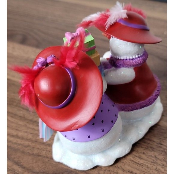 Simply Sassy Snow Friend Hamilton Collection Friendship Is A Flurry of Fun #3801 - Picture 3 of 13